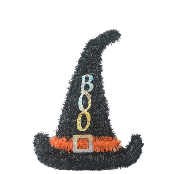 Popular!Colgante de flor de Halloween, araña colgante de pared, sombrero de bruja, adornos colgantes, colgante de fantasma