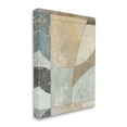 thumbnail image 3 of Neutral Tones Curved Shapes Abstract Painting Gallery Wrapped Canvas Print Wall Art, 3 of 7