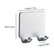 thumbnail image 3 of Soporte para máquina de afeitar, colgador adhesivo para pared de baño, estante para ducha, cepillo, toalla, soporte para recortadora de barba, Almacenamiento y organización del hogar Lustroso Yuarrent  HA062152-01, 3 of 6
