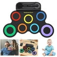 thumbnail image 3 of Mini Desktop Drum Set Electronic Drum Set Beginner Electronic Drum Percussion New Instrument 2025 Childrens Gift, 3 of 8