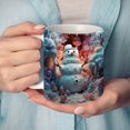thumbnail image 3 of LCXmlly Tea Mug Creative Xmas Pattern Christmas Mug Ceramic Multi Purpose Coffee Tea Water Cup, 3 of 9