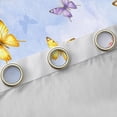 thumbnail image 4 of Homewish Dreamy Butterfly Animal Blackout Curtains Set of 2 (52x84 Each), Watercolor Window Curtains, Kawaii Blue Cartoon Curtains and Drapes, Curtains and Drapes Decor, 4 of 6