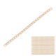 thumbnail image 3 of Cadena de eslabones de aluminio de 20 m Cadena de eslabones trenzados para hacer pulseras, collares y joyas para hombres y mujeres Oro, 3 of 10