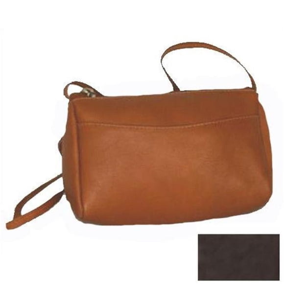 David King & Co Top Zip Mini Sac-Café