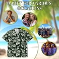 thumbnail image 6 of Netecom Grape Hawaiian Shirt for Men Women, Grape Lover Gifts, Fruit Button Down Summer Beach Short Sleeve Shirts, 6 of 6