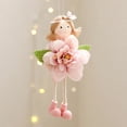 thumbnail image 4 of Dserfhy Spring Fairy Girl Ornament Flower Angel Hanging Pendant Dreamy Fairy Tale Themed Decor for Christmas Tree Wedding Party Displays, 4 of 8