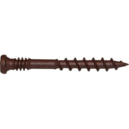Composite Deck Railings Screw Products 9 x 1.75 In. C-Deck Facia, Fencing & Railing Star Drive Composite Screws - 5 lb. 744 Pieces ()