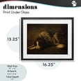 thumbnail image 4 of Stupell Industries Transitional Dim Lighted Classic Dog Black Framed Print Under Glass, 16 x 13, by Lil' Rue, 4 of 8