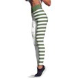 thumbnail image 5 of Gibobby Leggings de yoga para mujer Gimnasio para Yoga Pilates Running Good Green Luck Pantalones Leggings de mujer Pantalones estampados Paddystrip(Blanco,G), 5 of 5