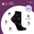 thumbnail image 4 of Fruit of the Loom Cushion Ankle Socks for Women, Sizes 8-12 (10-Pack), 4 of 5