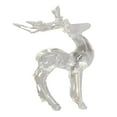 thumbnail image 6 of Deer Statue Decor Acrylic Modern Reindeer Sculpture for Christmas Desk Party Style A, 6 of 10