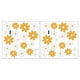 thumbnail image 4 of Daisy Flowers Wall Stickers Art Decal Vinilo Mural Art Boho Romántico Wallpaper Wall Decals Daisy Calcomanías para Fondo Decoración para el Gloria Flores pegatinas de pared, 4 of 8