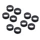 thumbnail image 2 of Tijeras de Peluquería Zulema 10x Inserciones de Anillos de Dedo Silicona Negro, 2 of 8