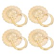 thumbnail image 4 of 4Pcs Retro Drawer Knobs Decorative Drawer Pulls Lion Head Knob Wine Box Handle, 4 of 8
