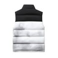 thumbnail image 2 of Y.F.H sunbest Men's Puffer Vest Sleeveless Jacket Outdoor Winter Warm Lightweight Quilted Outerwear Vest, 2 of 7