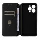 thumbnail image 3 of For Oukitel P1 Wallet Case Rhombus Imprinted Leather Phone Cover - Black, 3 of 5