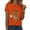 Orange, variant on UngA Womens Christmas Shirt Raglan Sleeve Graphic Xmas Festival Shirts Cute Holiday Trendy Tops Casual Tee Gift Christmas T-Shirts for Women (Orange,L)