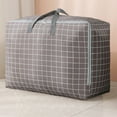 thumbnail image 6 of ASXITE Duffel Bags for Traveling,Extra Large Storage Bag Luggage Bag Water Proof Thickened Moving Bag Folding Organizer Bag with Strong Handles Zippers for Bedding Comforters Blanket Clothes, 6 of 6