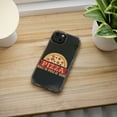 thumbnail image 5 of DistinctInk Clear Case for Apple iPhone 15 Pro MAX (6.7" Screen) - Pizza Makes World Go Round, 5 of 9