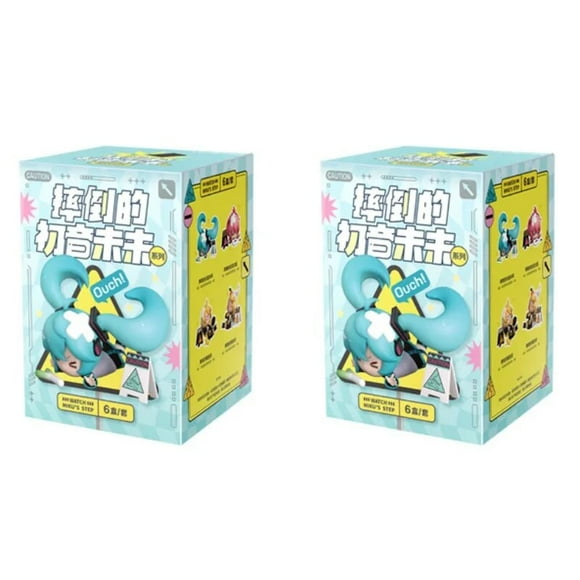 Falling Hatsune Miku Boîte Mystérieuse Vocaloid Modèle Anime Filles Figurine Fufu Poupée Ornements Figurines d'Action Miku Boîte Surprise Cadeaux