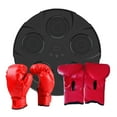 thumbnail image 1 of koolsoo Machine de Boxe Électronique Équipement d'Entraînement de Boxe pour Réaction de Concentration Sanda Gants Noirs pour Adultes, 1 of 9
