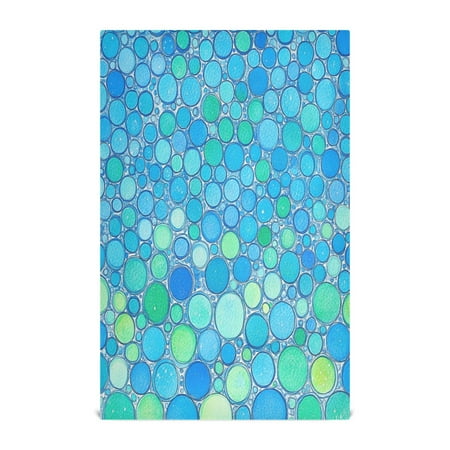 

Spring Bubbles Kitchen Towels Set of 4 Tea Towels for Kitchen Decorative Waffle Dishcloths 28x18in