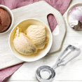 thumbnail image 4 of Leopacat Professional Stainless Steel Cookie Ice Cream Scoop Set with Trigger Release Spring Loaded Design for Baking Heavy Duty Dishwasher Safe Multipurpose Diameter Silvery Scooper (6CM), 4 of 7