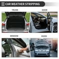 thumbnail image 2 of Unique Bargains Universal Car Weatherstrip Weather Stripping Self Adhesive Weather Seal Strip 26Ftx0.31" D-Shape EPDM, 2 of 7