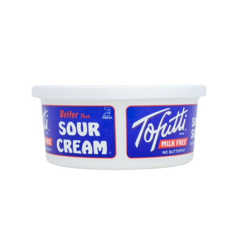 Tofutti Better Than Sour Cream, Milk Free, Imitation - 12 oz