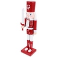 thumbnail image 6 of Gymnture christmas Traditional Wooden Nutcracker Statue for Xmas Party & Gifts, 6 of 11