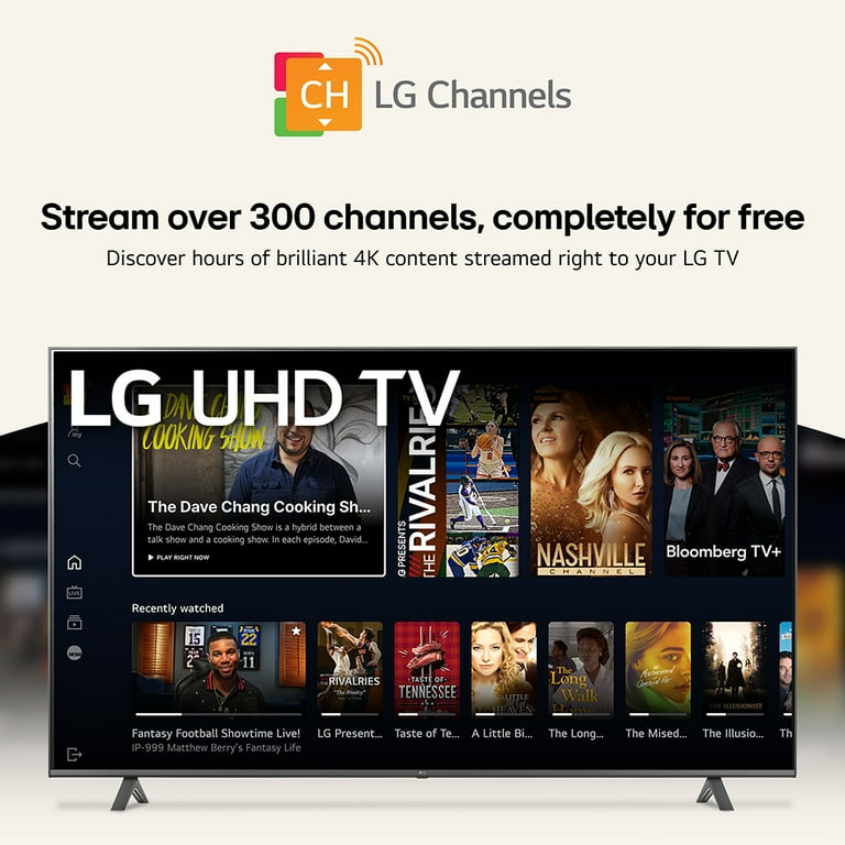 Stream on LG Smart Tvs