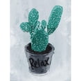 thumbnail image 3 of OnRei 12x14 Black Modern Framed Museum Art Print Titled - Relax Plant, 3 of 5
