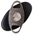 thumbnail image 1 of Pardo Cortapuros Acero Inoxidable Grabado - Plata - Corte Recto, Guillotina de Doble Hoja - Caja de obsequio y Funda de Piel, 1 of 1