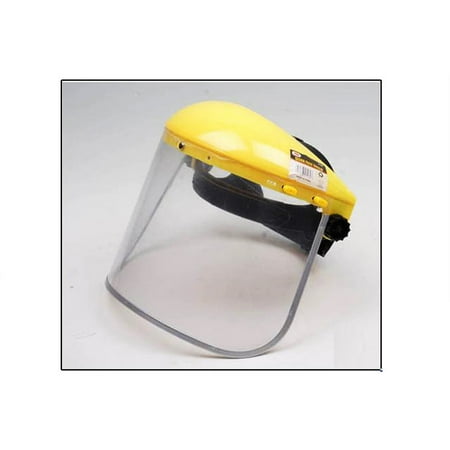 Grinding Face Shield - Clear Hard Face Shield Visor Eye Chin Face Sanding Grinding Protector Multi Use