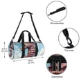 thumbnail image 5 of Hippocampus Gym Bags: Versatile Sports Bag with Large Capacity, Interior Zipper Pocket - Ideal for Yoga, Swim, Shoe Organization, 5 of 6