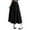 Black, variant on UJNDER Fashionable High Waist Midi Skirt For Women Ideal For Daily Wear Casual Comfort Spring Summer Maxi Skirt Black L