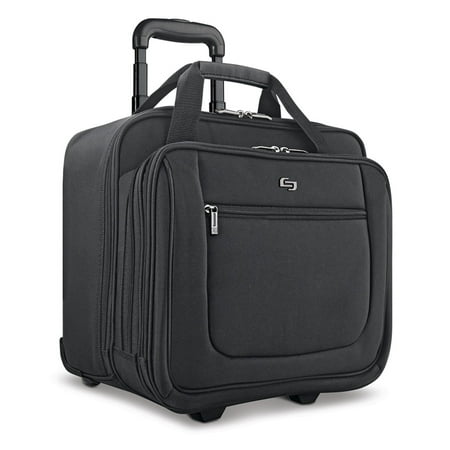 Solo New York Bryant Rolling Laptop Case, Black