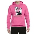 thumbnail image 2 of If It's Not an Australian Shepherd It's Just a Dog Gift | Mens Dog Lover Hooded Sweatshirt Graphic Hoodie, Neon Pink, 2XL, 2 of 3