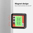thumbnail image 2 of 3in1 Magnetic Inclinator Digital Level and Angle Finder Versatile 4 * 90° Inclinometer LCD Display, 2 of 8