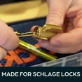 thumbnail image 6 of Premium Schlage Rekey Kit Compatible with 50 Master Pins | Schlage Rekeying Kit with Seal-Tight Plastic Box | Lock Pinning Kit Compatible with 50 Bottom, 50 Top Pins and 50 Spring, 6 of 7