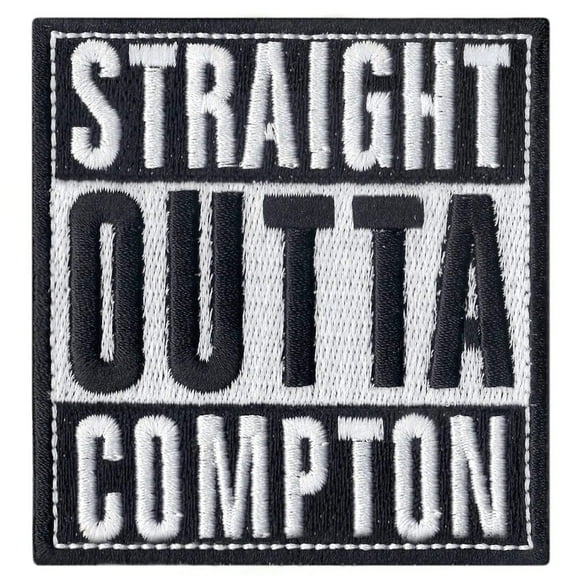 Straight Outta Compton Iron On Patch