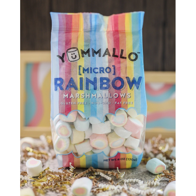 YUMMALLO YUMMIX Marshmallows 16 oz - NEW- READ - TWISTS, TUBES, RAINBOWS