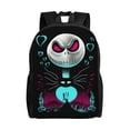 thumbnail image 1 of The Nightmare Before Christmas Backpack Laptop School Bag College Student Satchel Lightweight Basic BackpackFor, 1 of 1