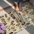 thumbnail image 4 of Brown Mushroom Label Light Pattern Door Rugs,Washable Non Slip Door Mats Indoor,Decorative Door Mats,Entry Mat Indoor for Entrance,Bedroom,Kitchen,Bathroom,20"x32", 4 of 6