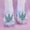 Blue, variant on Ballet Shoes for Girls Comfort Stretch Round Toe Split Sole Cross Elastic Straps Princess Shoes Lightweight Slip On Gymnastics Training Slippers