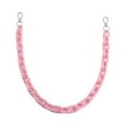 thumbnail image 3 of Punk Chunky Cuban Link Chian Waist Chain Belt Hiphop Metal Body Chain Trousers Jewelry for Women Teens Men (Pink), 3 of 5