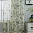 thumbnail image 3 of ERDOUY Curtains Sheer - Texture Sheer Window Covering, Light & Airy Privacy Sheer Panels for Bedroom Living Room Patio Glass Door（2pcs，51.2*39.4in，A23）, 3 of 5