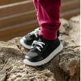 thumbnail image 5 of JAN & JUL Waterproof Shoes Machine Washable Outdoor Kids Sneakers (Black, Size 9 Toddler), 5 of 9