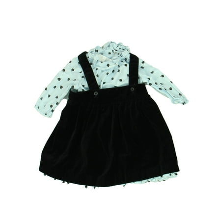 

Pre-owned Janie and Jack Girls Black | Blue Apparel Sets size: 0-3 Months