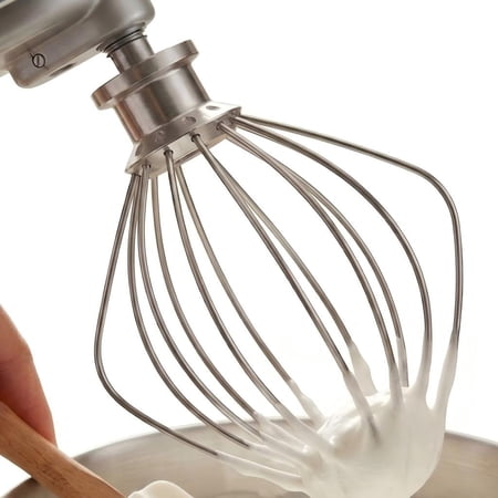 K45WW Wire Whip Attachment for KitchenAid Tilt-Head Stand Mixer Stainless Steel Whisk Dishwasher Safe